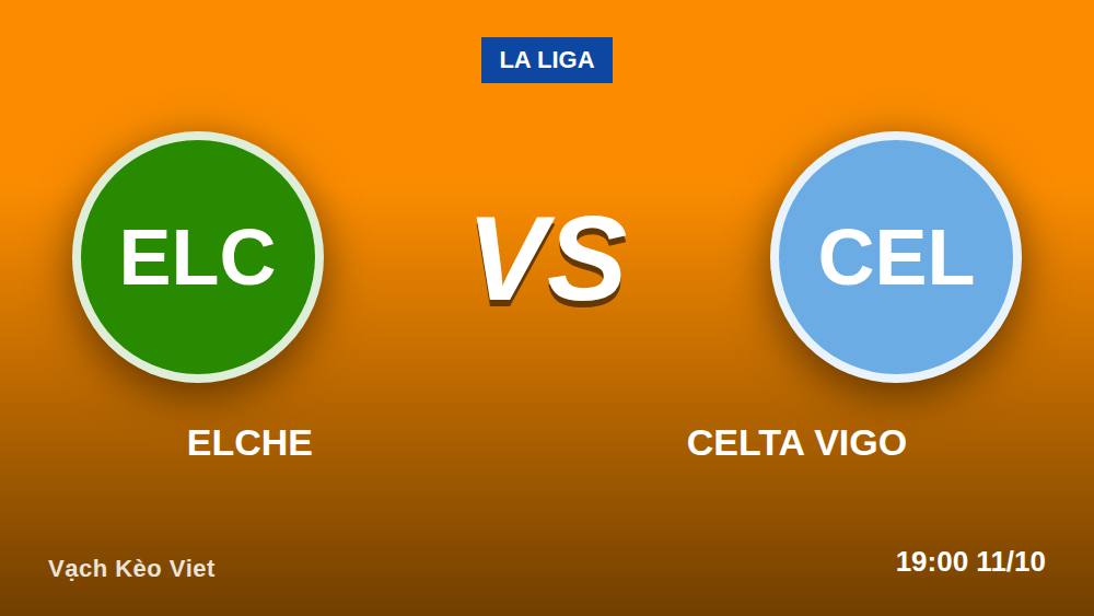 7 Điểm Nóng Elche vs Celta Vigo: Kèo Châu Á Và Cửa Tài Xỉu 2.5